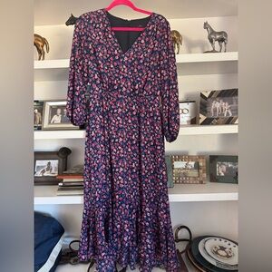 J. Crew Floral Dress sz 4 High Low
